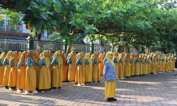 Memupuk Nasionalisme, SMP Negeri 1 Watulimo Gelar Upacara Hari Kebangkitan Nasional ke-118